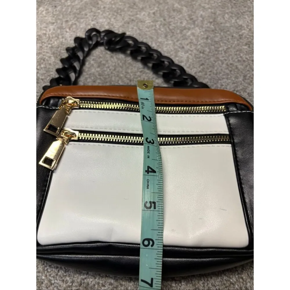 Boho Crossbody faux leather bag